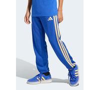 adidas Junior Italy Dna Tracksuit Bottoms, Blue, Size 15-16 Years Blue