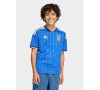 adidas Junior Italy Replica 26 Home Football Shirt, Boblue, Size 7-8 Years Boblue
