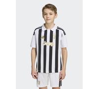 adidas Junior Juventus FC 26/27 Home Stadium Replica Shirt, Black/White, Size 15-16 Years Black/White