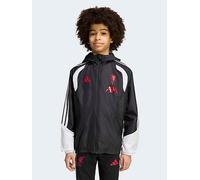 adidas Junior Liverpool Fc 26/27 All Weather Jacket, Black, Size 7-8 Years Black