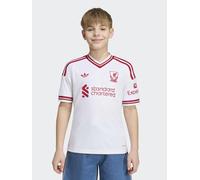 adidas Junior Liverpool Fc 26/27 Away Stadium Replica Shirt, White, Size 13-14 Years White