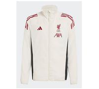 adidas Junior Liverpool Presentation Jacket -White, White, Size 5-6 Years White