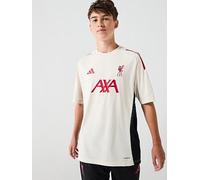 adidas Liverpool Training Shirt 2025 2026 Juniors 7-8 Years White