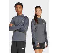 adidas Junior Long Sleeve Training - Black, Black/Grey/Reflective Silver, Size 9-10 Years Black/Grey/Reflective Silver