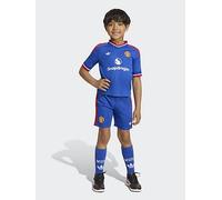 adidas Junior Manchester United 26/27 Away Mini Kit, Blue, Size 18-24 Months Blue