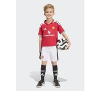 adidas Junior Manchester United 26/27 Home Mini Kit, Red, Size 5-6 Years Red