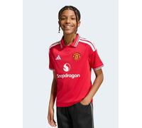adidas Junior Manchester United 26/27 Home Stadium Replica Shirt, Red, Size 15-16 Years Red