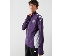 adidas Junior Manchester United Training Top, Purple, Size 5-6 Years Purple