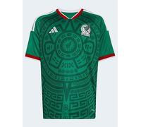 Adidas Mexico Home Junior Short Sleeve Jersey 2026 Size: 7-8 years, Colour: Green