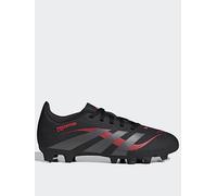 adidas Predator Club Firm Multi Ground Football Boots Kids, Core Black/Grey Four/Lucid Red, 10 UK Child