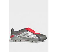 adidas Junior Predator League Firm Ground Football Boots, Ironmt/Zeromt/Lucred, Size 12 Younger Ironmt/Zeromt/Lucred