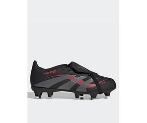 adidas Junior Predator League Fold-Over Tongue Soft Ground Football Boots, Black, Size 11 Black