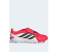 adidas Junior Predator League Ft Firm Ground Football Boot, Red, Size 1 Older Red