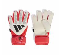 Adidas Junior Predator Match Fingersave Goalkeeper Gloves Size: 4 1/2 UK, Colour: Red/White