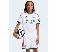 adidas Junior Real Madrid 26/27 Home Stadium Replica Shirt, White, Size 15-16 Years White