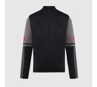 adidas Unisex Kids SQUADRA25 TRAINING TOP KIDS, black/team grey four/pure ruby, 11-12 Years