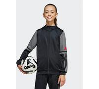 adidas Junior Squadra 25 Hoody -black/green, Black, Size 15-16 Years Black