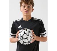 adidas Unisex Kids SQUADRA25 Jersey Short Sleeve Kids, Black/White, 13-14 Years