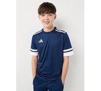 adidas Unisex Kids SQUADRA25 Jersey Short Sleeve Kids, Team Navy Blue 2/White, 11-12 Years