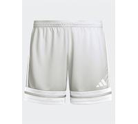 adidas Junior Squadra 25 Short, Tmlggr/Tmlggr/White, Size 5-6 Years Tmlggr/Tmlggr/White