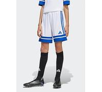 adidas Junior Squadra 25 Short, White/Royblu, Size 7-8 Years White/Royblu