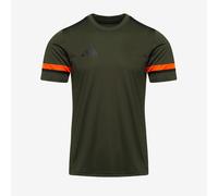 adidas Unisex Kids SQUADRA25 Jersey Short Sleeve Kids, Night Cargo/Black/semi Impact Orange, 7-8 Years