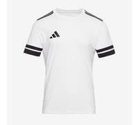 adidas Unisex Kids SQUADRA25 Jersey Short Sleeve Kids, White/Black, 7-8 Years