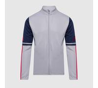 adidas Unisex Kids SQUADRA25 TRAINING JACKET KIDS, glory grey/team navy blue 2/pure ruby, 11-12 Years