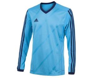 Adidas Junior Tabela Long Sleeve T-Shirt Colour: Cyan, Size: Youth Extra Small