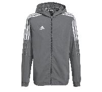 Adidas Junior Tiro 21 Windbreaker Colour: Grey, Size: 13-14 years