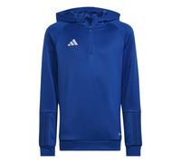 Adidas Junior Tiro 23 Competition Hoodie Colour: Royal, Size: 7-8 years