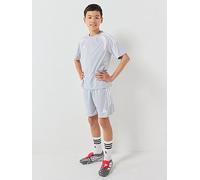 adidas Junior Tiro 26 Football Training Jersey, Tmlggr/White, Size 9-10 Years Tmlggr/White