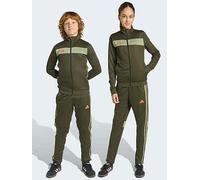 adidas Junior Tiro Essentials Tracksuit - Green, Green, Size 7-8 Years Green