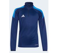 adidas Junior Tiro Football Track Top, Dkblue/Broyal/White, Size 7-8 Years Dkblue/Broyal/White
