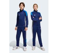 adidas Junior Tiro Football Training Pant, Dkblue/Broyal/White, Size 7-8 Years Dkblue/Broyal/White