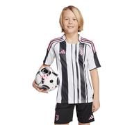 adidas Juventus 25/26 Home Football Shirt Jnr YL 13-14Yr
