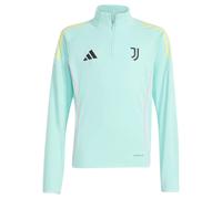 Adidas Juventus 25/26 Tiro Competition Training Junior Half Zip Sweatshirt Green 9-10 Years Kids