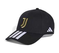 adidas Unisex Juventus Hat, Black/White/Khaki, S-M
