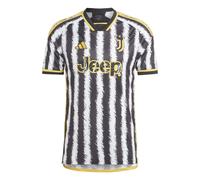 Adidas Juventus Home Mens Short Sleeve Jersey 2023/2024 Size: Extra Large, Colour: Black/White