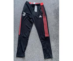 Adidas Juventus Tiro Youth's Training Pants Black BNWT age 13-14 + 9-10 years