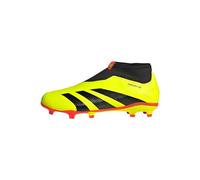adidas Kids 24 League Junior Firm Ground Boots Football Yellow/Black/Red 5 UK Child