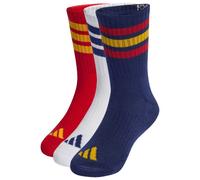 adidas - Kid's 3-Stripes Concept Crew 3-Pack - Sports socks size 19-21, blue