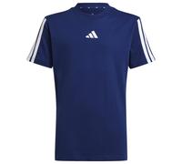 adidas Unisex Kids Essentials 3 Stripes T-Shirt, Dark Blue/White, 9-10 Years