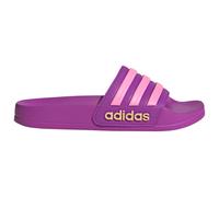 adidas Unisex Kids ADILETTE SHOWER SLIDES, purple burst/bliss pink/Semi Ice Tangerine, 3 UK