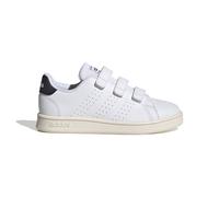 Adidas Kids Advantage Court Lifestyle Hook-and-Loop Shoes Size: UK 13 1/2c, Colour: White