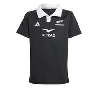 adidas New Zealand All Blacks 2024 Home Shirt Juniors 11-12 Years Black
