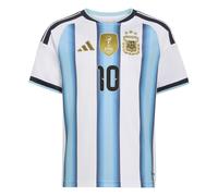 Adidas Argentina Home Messi Junior Short Sleeve Jersey 2026 Colour: White/Blue, Size: 11-12 years