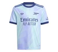 adidas Arsenal Third Shirt 2024 2025 Juniors 11-12 Years Blue