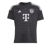 adidas Kids Bayern Munich Goalkeeper Shirt 2023 2024 Juniors Short Sleeve V-neck