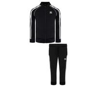 Adidas Kids Black/White Tracksuit